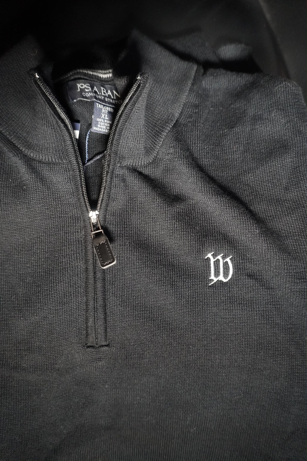 W Quarter-Zip Sweater