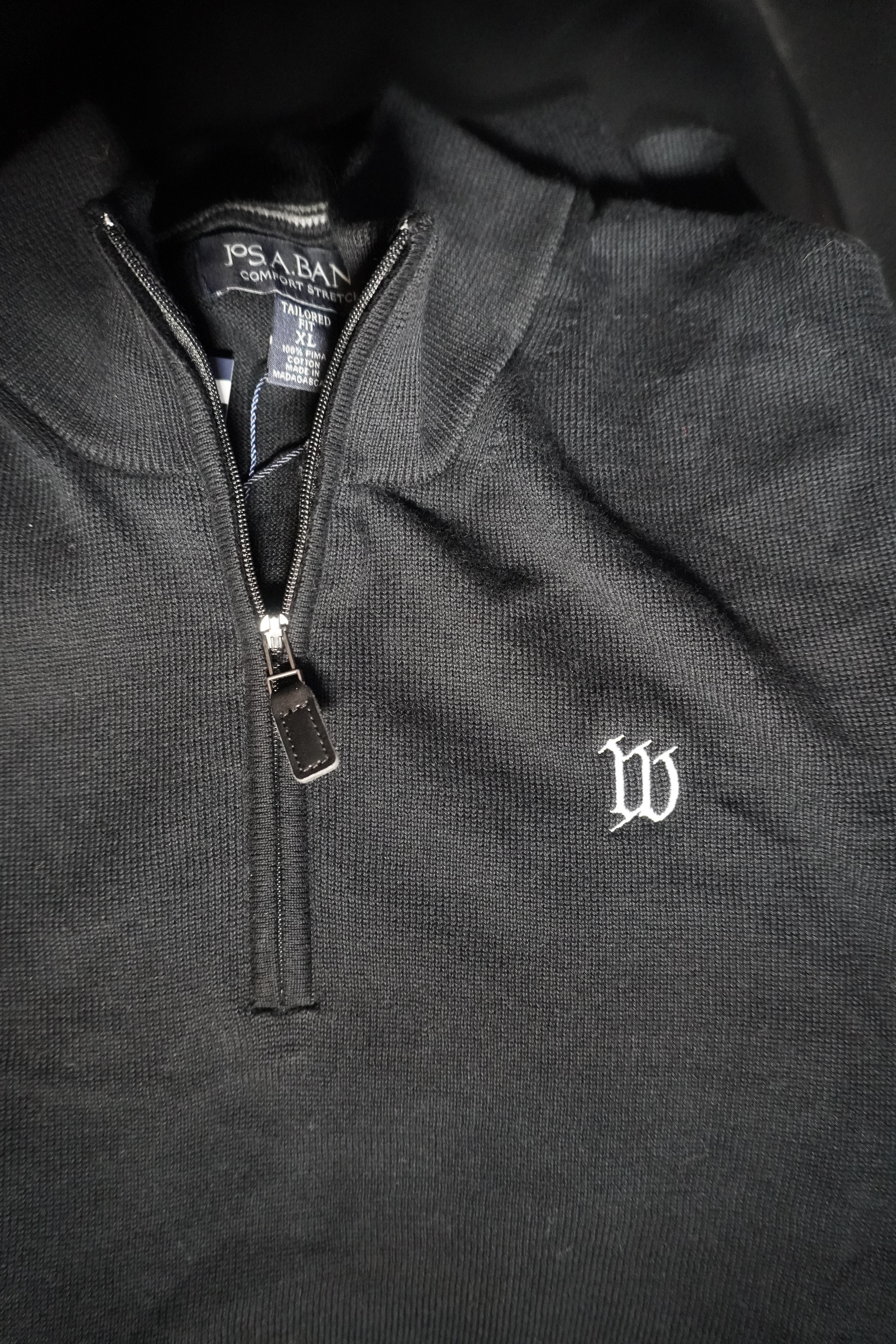 W Quarter-Zip Sweater