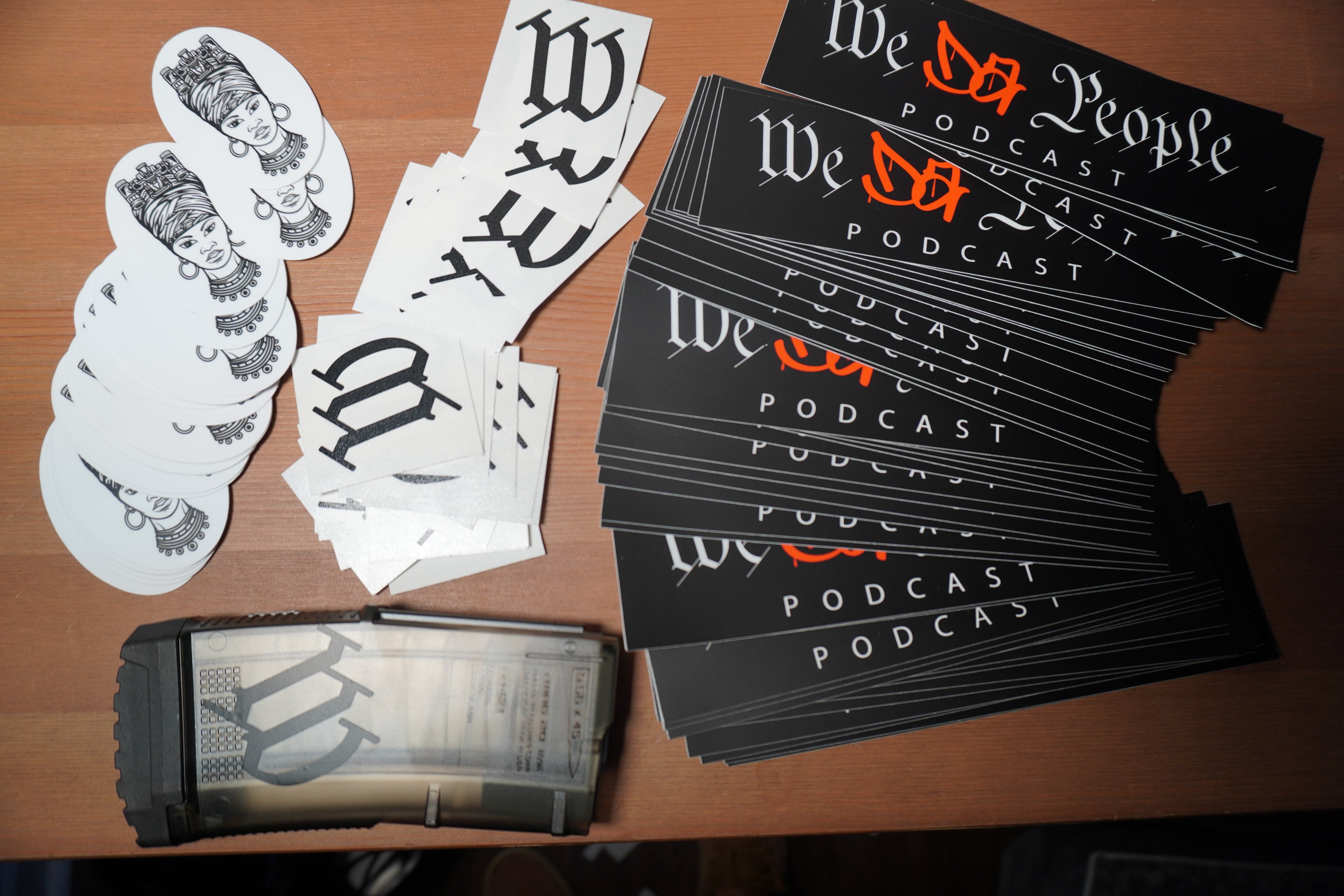 We Da People Premium Sticker Pack (3-Pack)