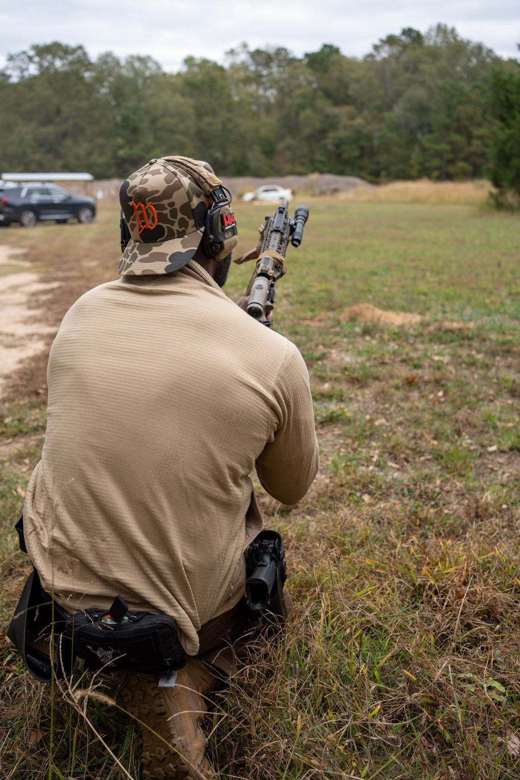 W Duck Camo Puff Cap — We Da People Edition