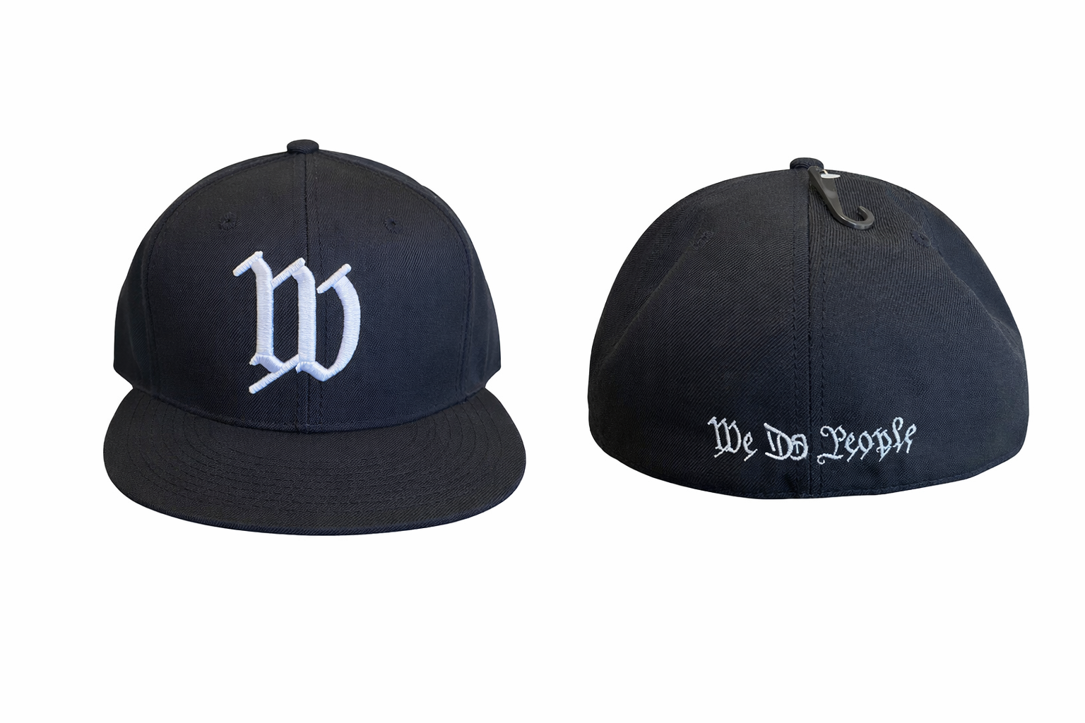 We Da People “W” Fitted Hat (Puffy Embroidery Edition)